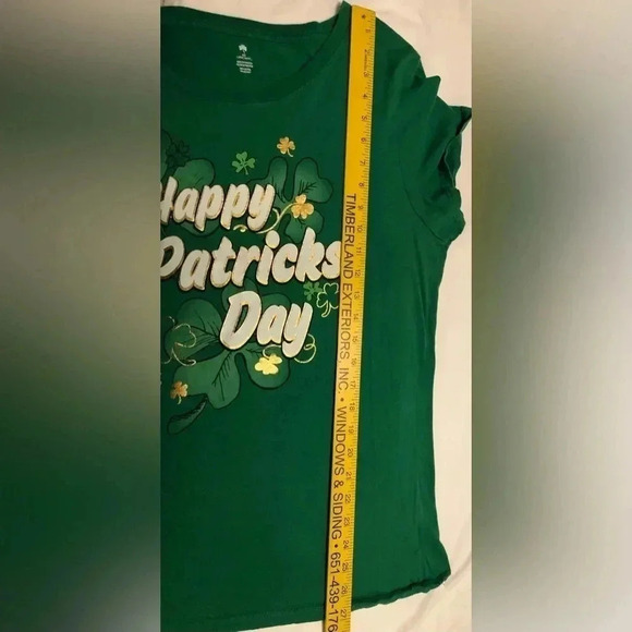 St.Patrick’s Day Shirt Women’s Size 18-20W/2X. Measurements in pictures. - Picture 5 of 6